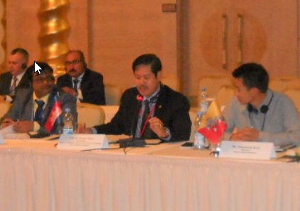 3-4:Cambodia  H.E.Mr. Sobann Ross, Deputy Secretary General, National Committee for Disaster Management, Council of Ministers